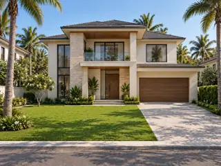 Modern American villa architectural inspiration