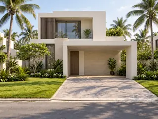 Minimalist villa architectural inspiration