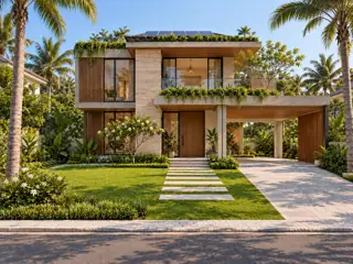 Sustainable villa architectural inspiration